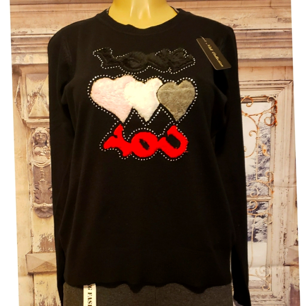 Beautiful hearts sweaters